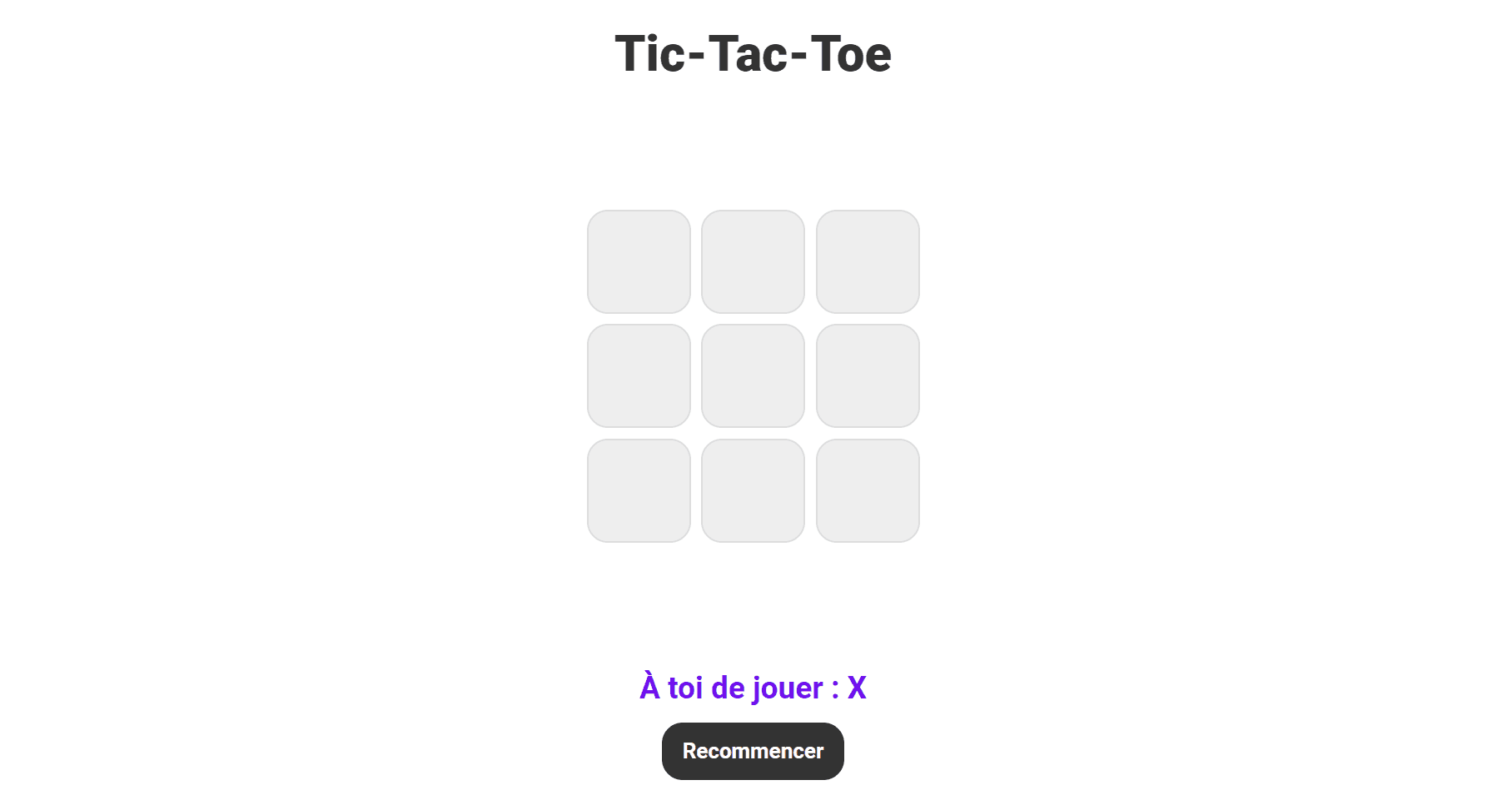 Tic Tac Toe